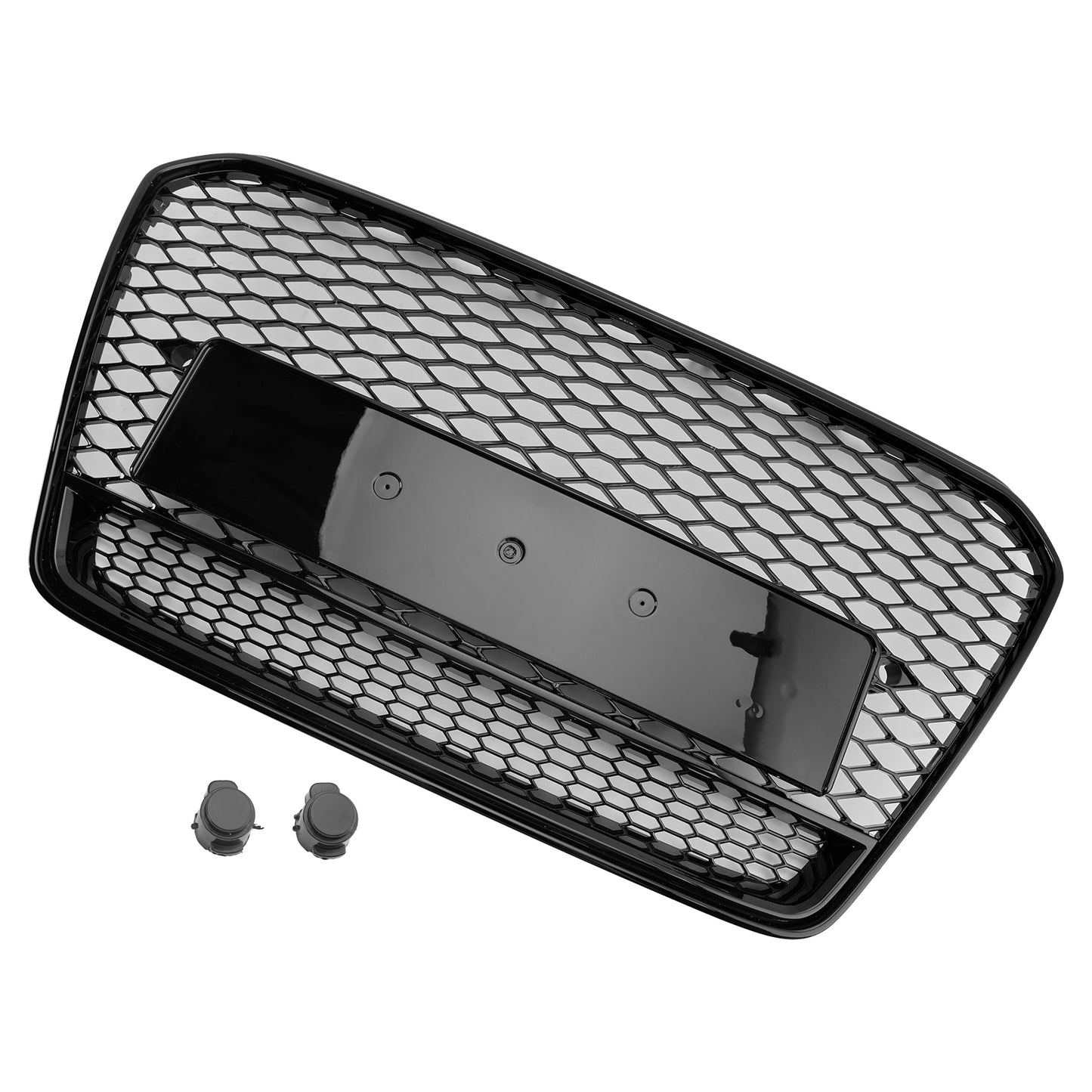 Per Audi A5 S5 B8.5 2013-2016 RS5 Stile Griglia paraurti anteriore a nido d'ape