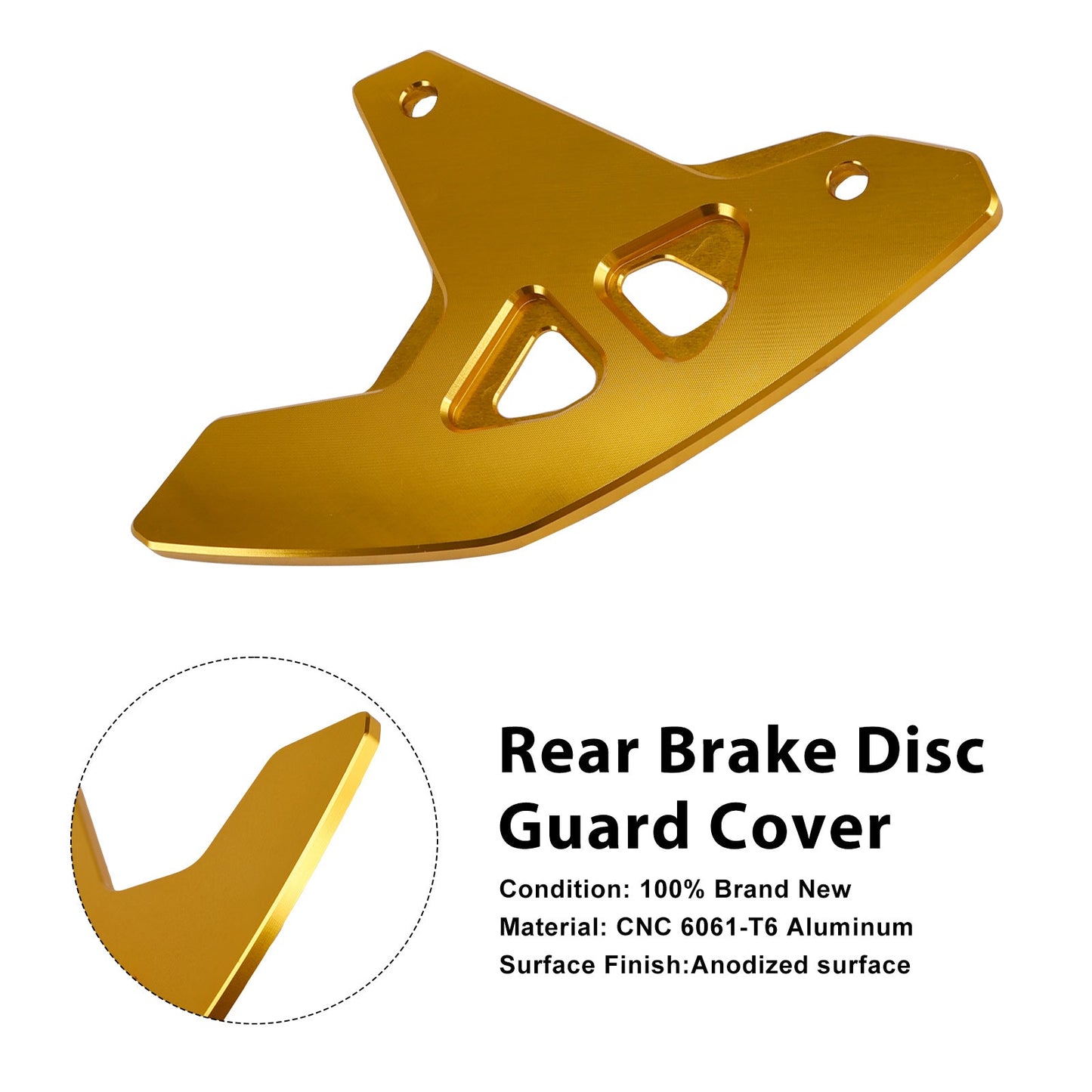 Copertura di protezione del disco freno posteriore per Suzuki DR-Z400SM 2000-2024 DRZ400/S/E