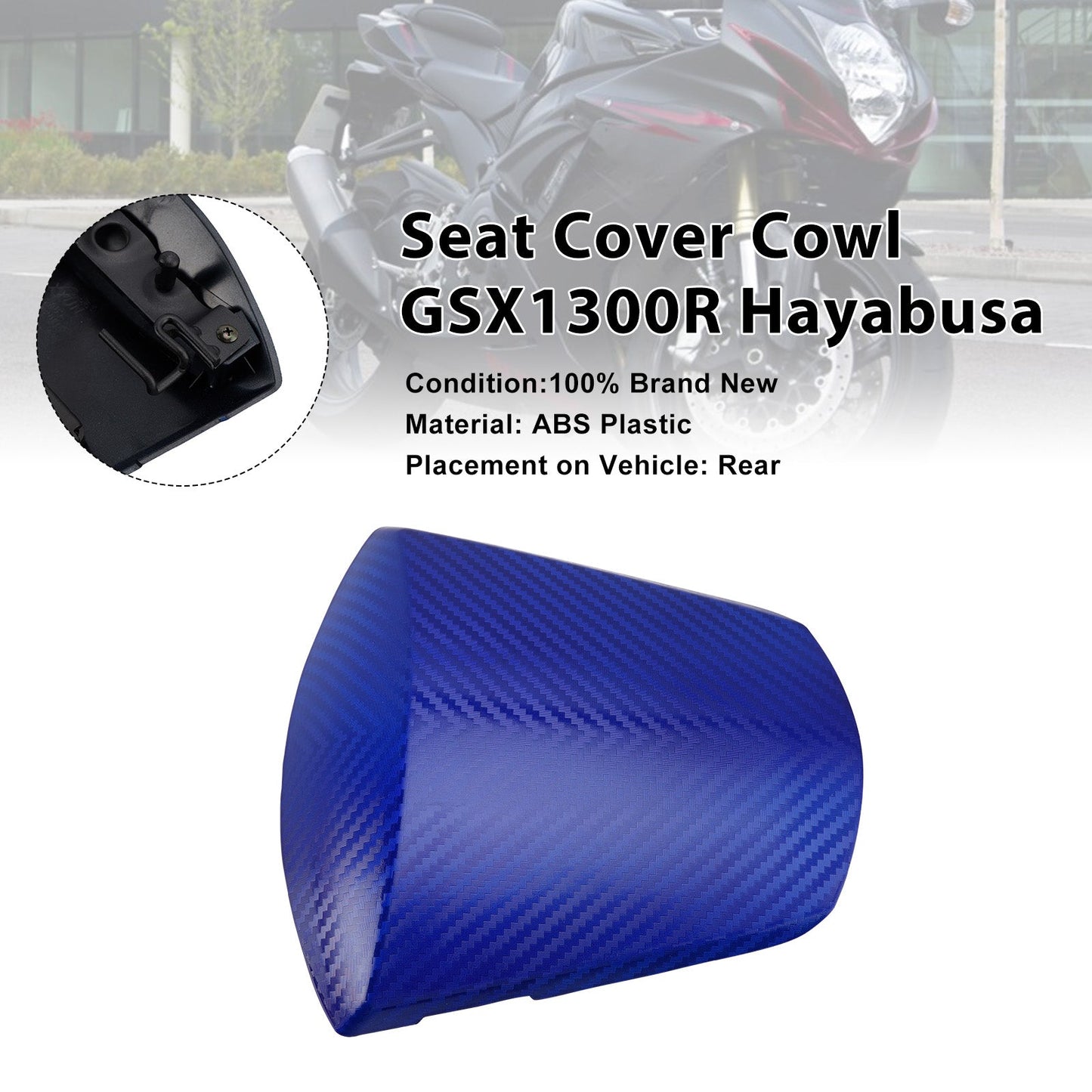 Copertura per sella posteriore per Suzuki GSXR600 GSXR750 K11 2011-2026