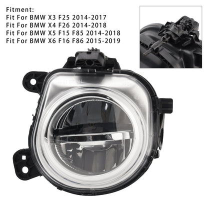 1 pz. Fendinebbia anteriore sinistro a LED per BMW X3 F25 X4 F26 X5 F15 X6 F16 63177317251