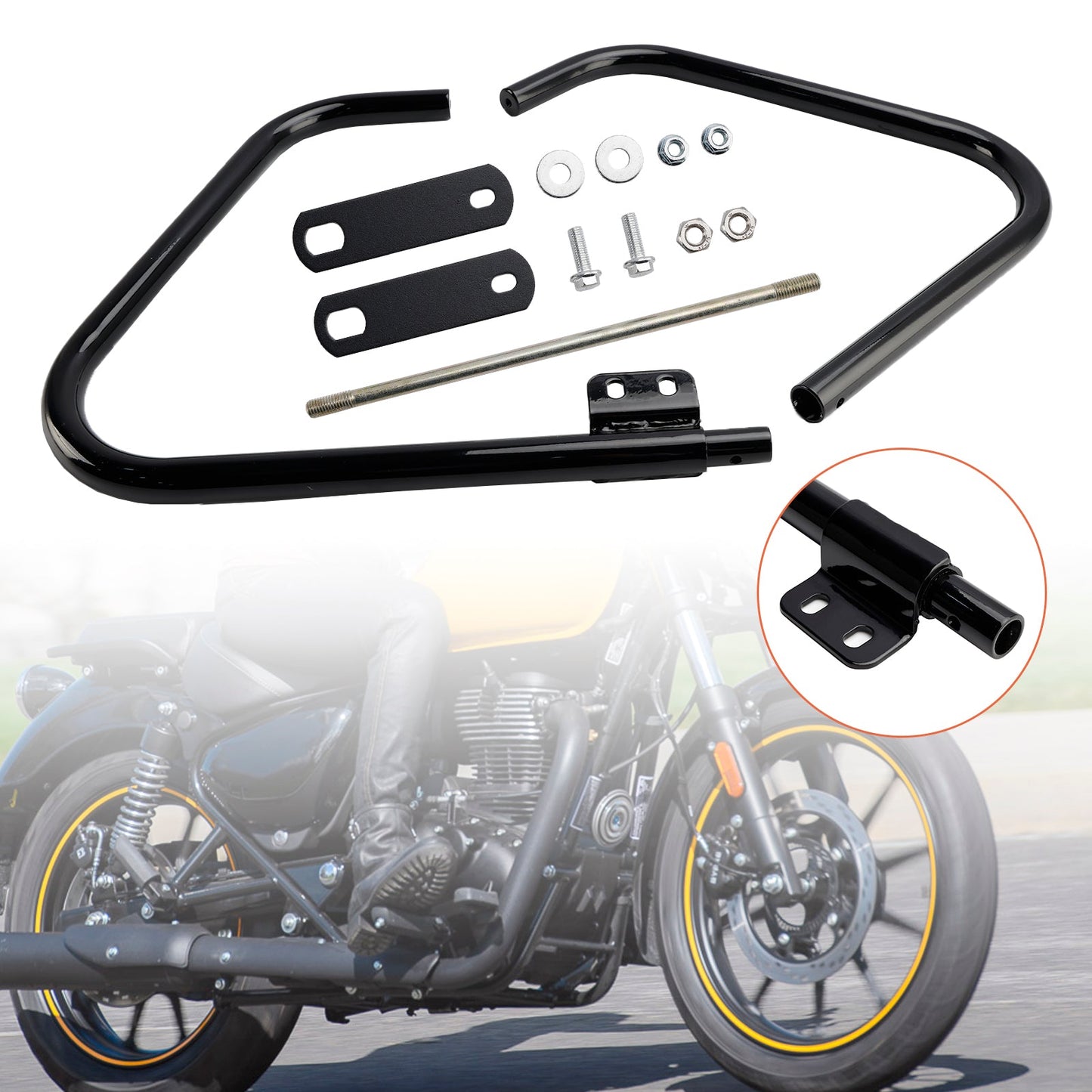 Barra di protezione motore paraurti Royal Enfield Goan Classic 350 del 2024