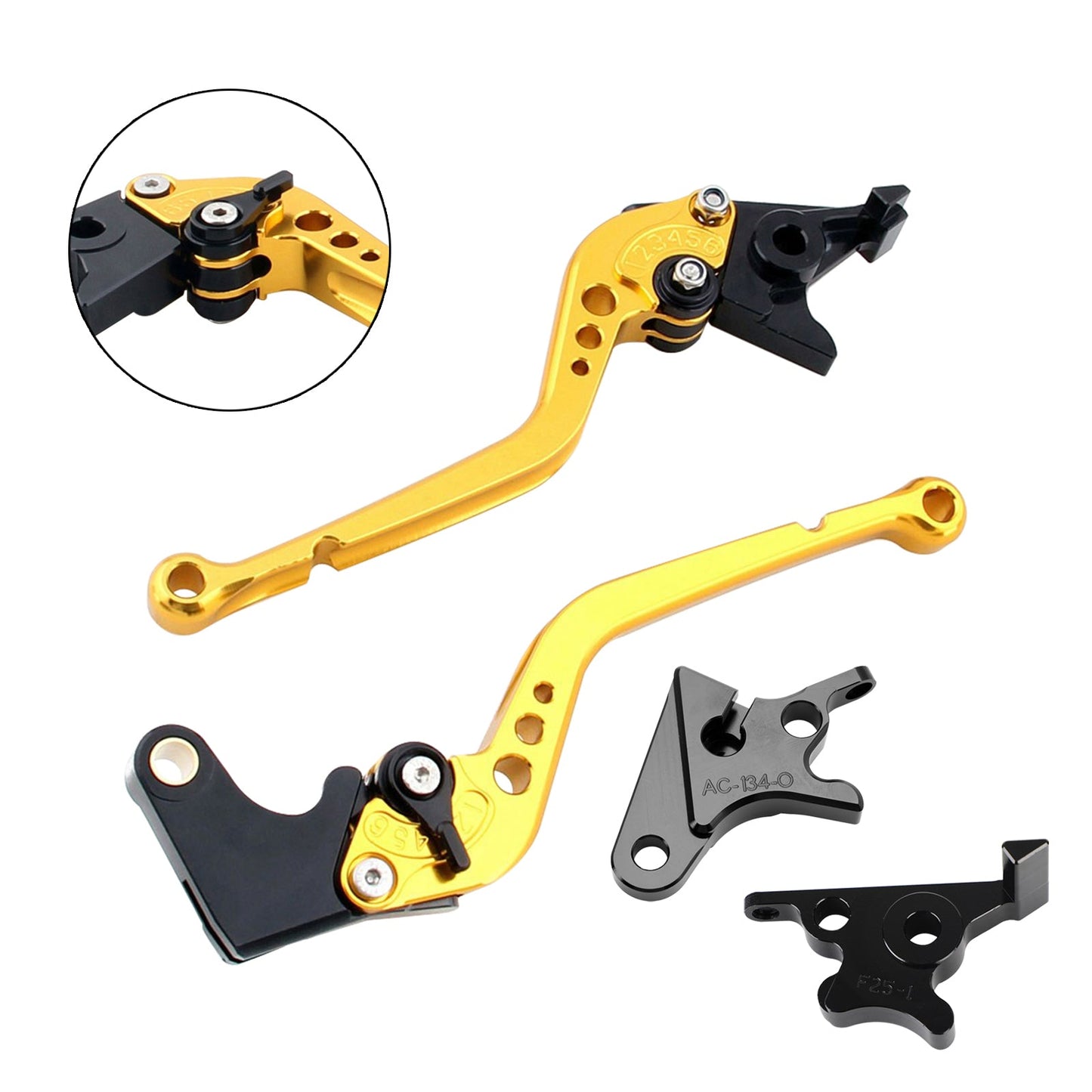 Leva frizione freno lunga adatta per HONDA CB350 Hness GB350 CB350 2021-2023