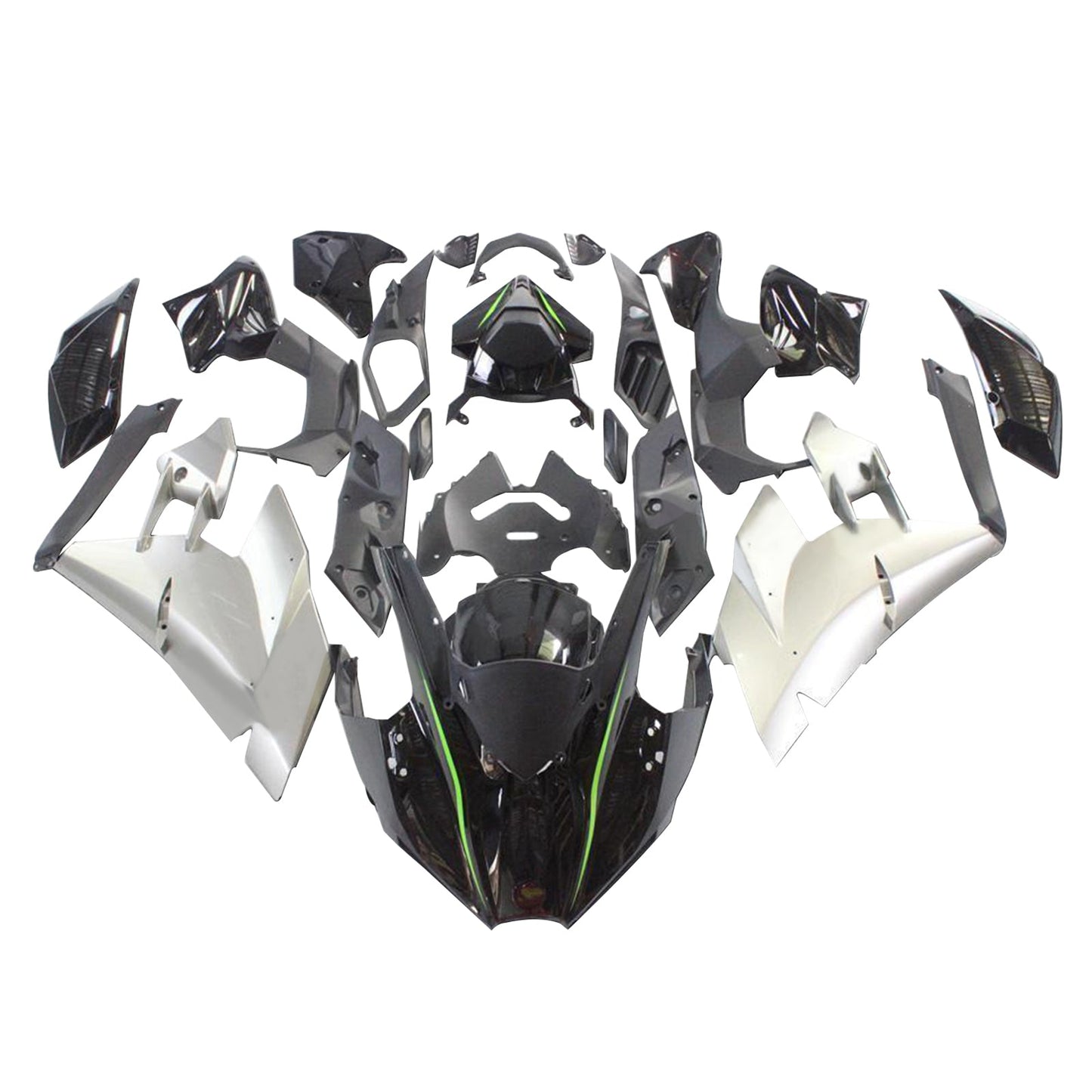 Kit carena iniezione Kawasaki Ninja H2 2015-2022 Carrozzeria ABS