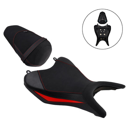 2025 - Per Yamaha Yzf-R3 2025 - Mt-03 Cuscino posteriore per sedile conducente e passeggero, rosso