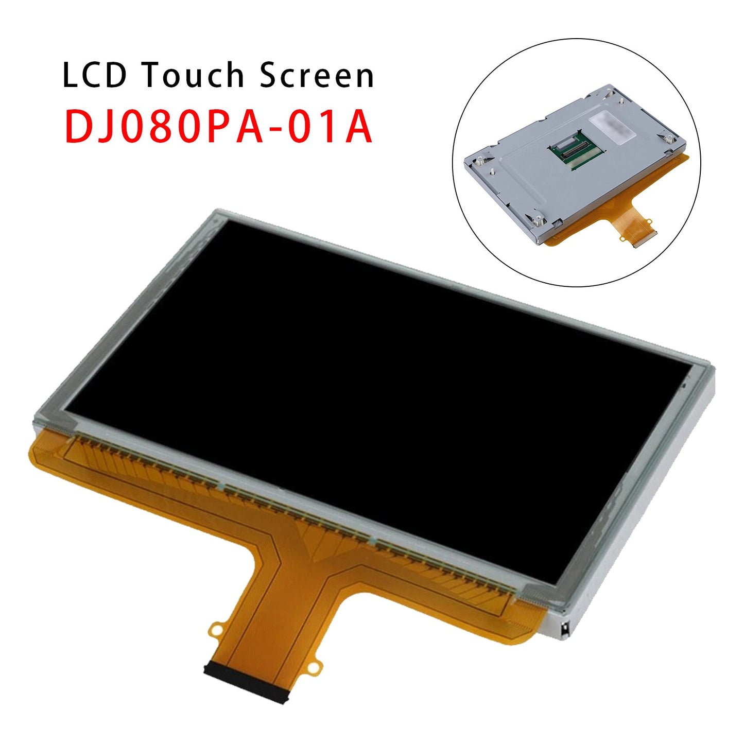 Vetro digitalizzatore touch screen radio GMC Yukon da 8 pollici 2015-2018 DJ080PA-01G 23235636