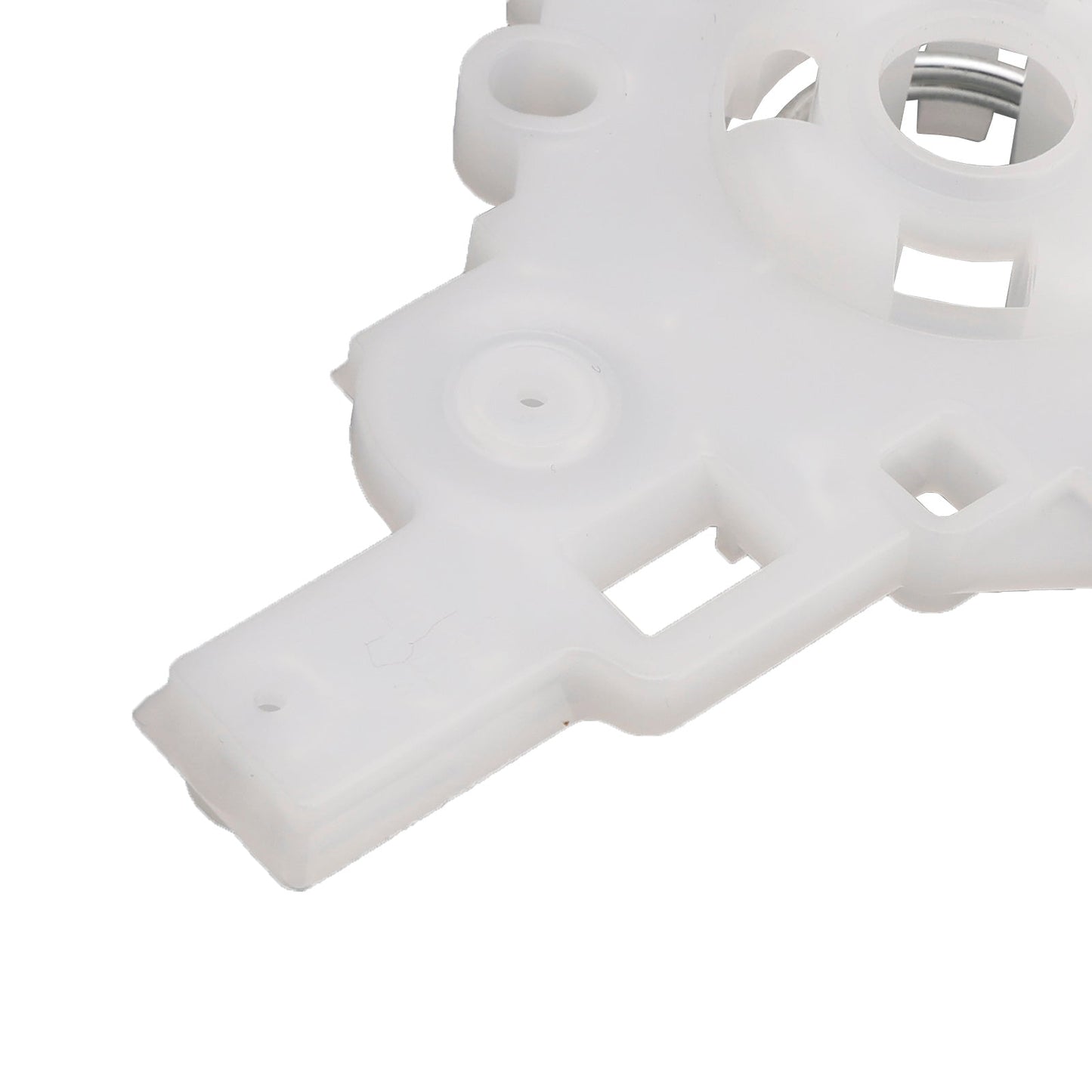Supporto in plastica bianca con clip per la lente dello specchietto retrovisore laterale sinistro dell'auto Honda