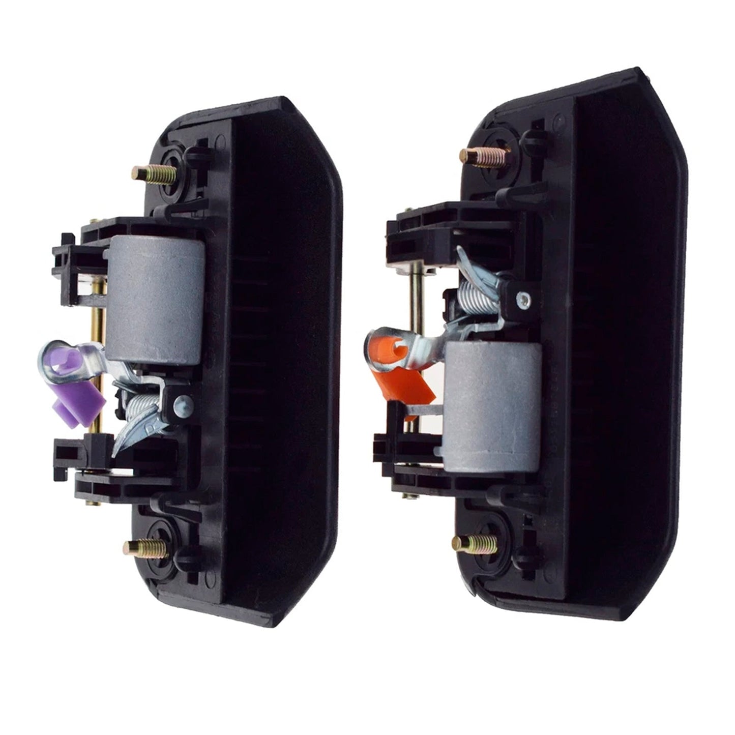 Maniglia esterna per portiera posteriore auto, nera, 1 paio, per Jeep Compass 2007-2016