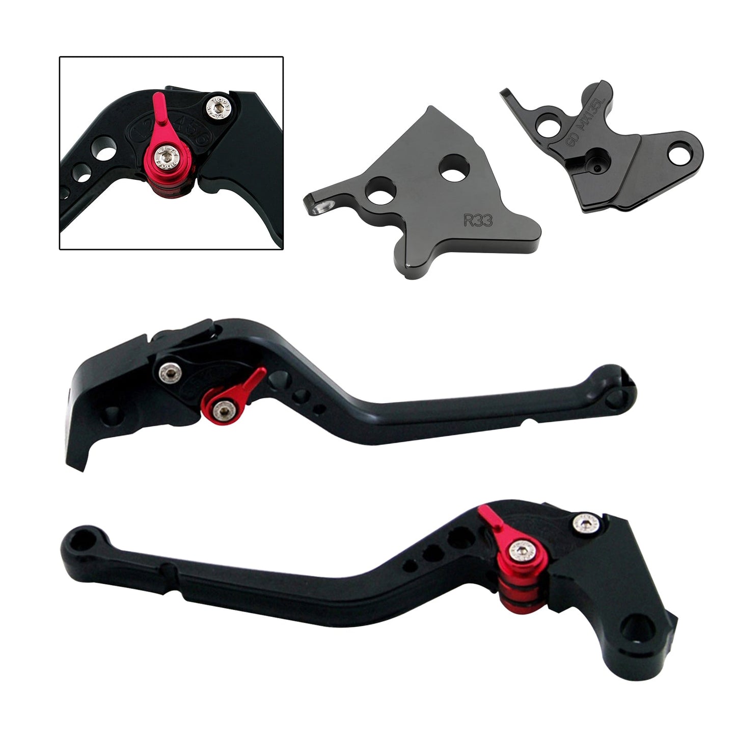 Leva frizione freno lunga YAMAHA YBR125 2005-2014