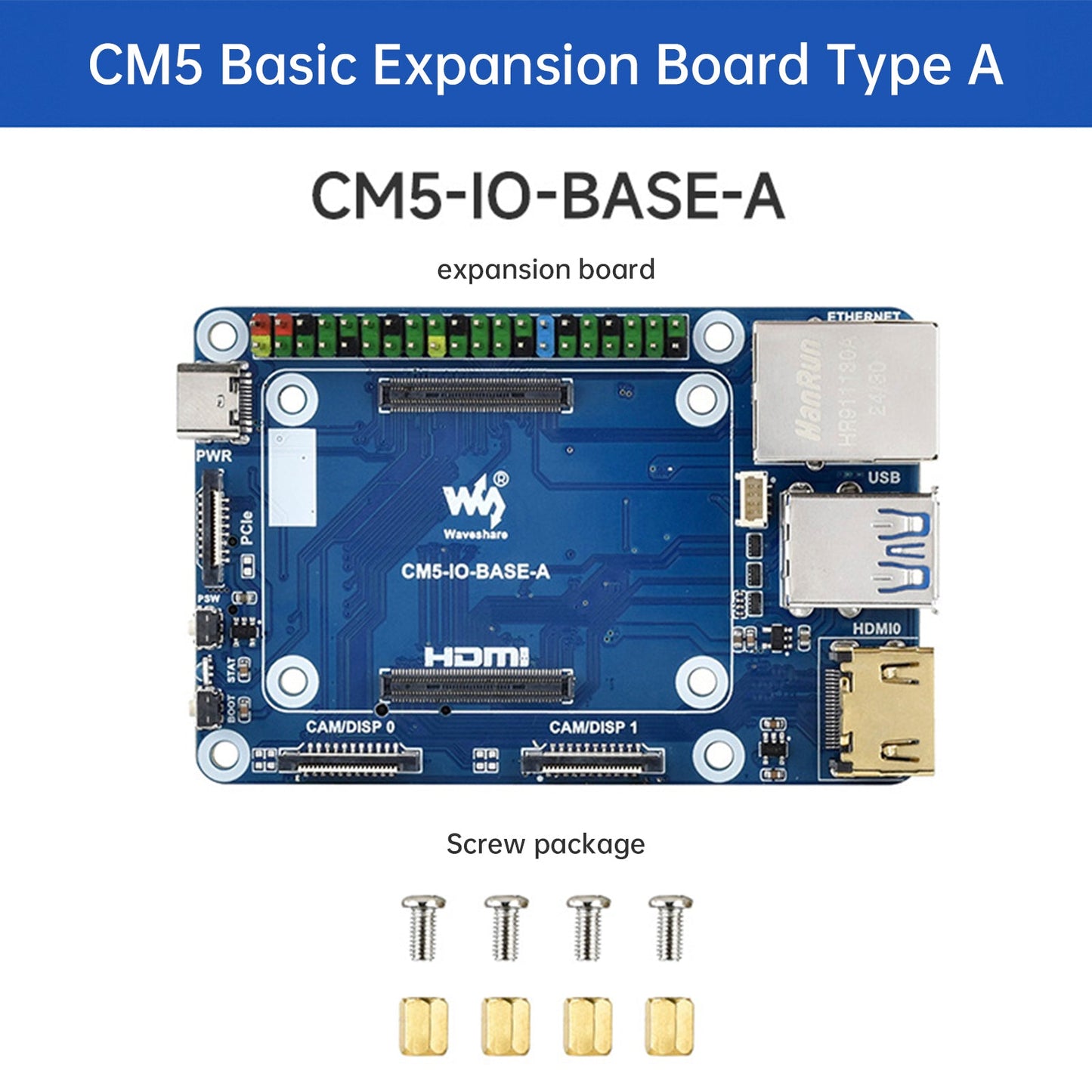 Scheda di espansione del modulo di elaborazione Raspberry Pi 5, scheda di base del modulo di elaborazione CM5