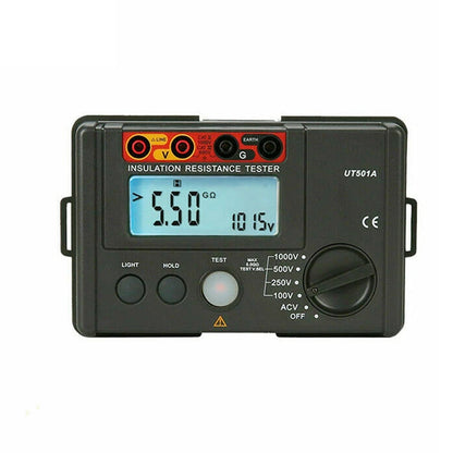 Megohmmetro digitale UT501A, tester di resistenza di isolamento, multimetro