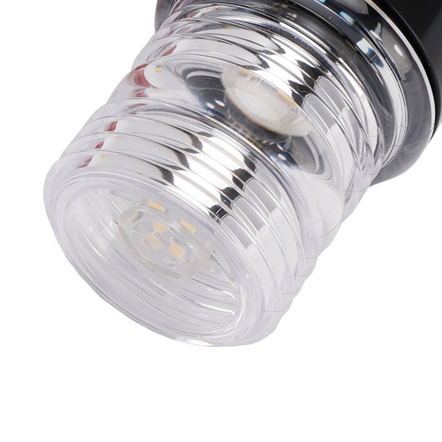 Luce di segnalazione di navigazione a LED da 2,7 W, per ancora, imbarcazione, lampada rotonda, barca, yacht, IP66