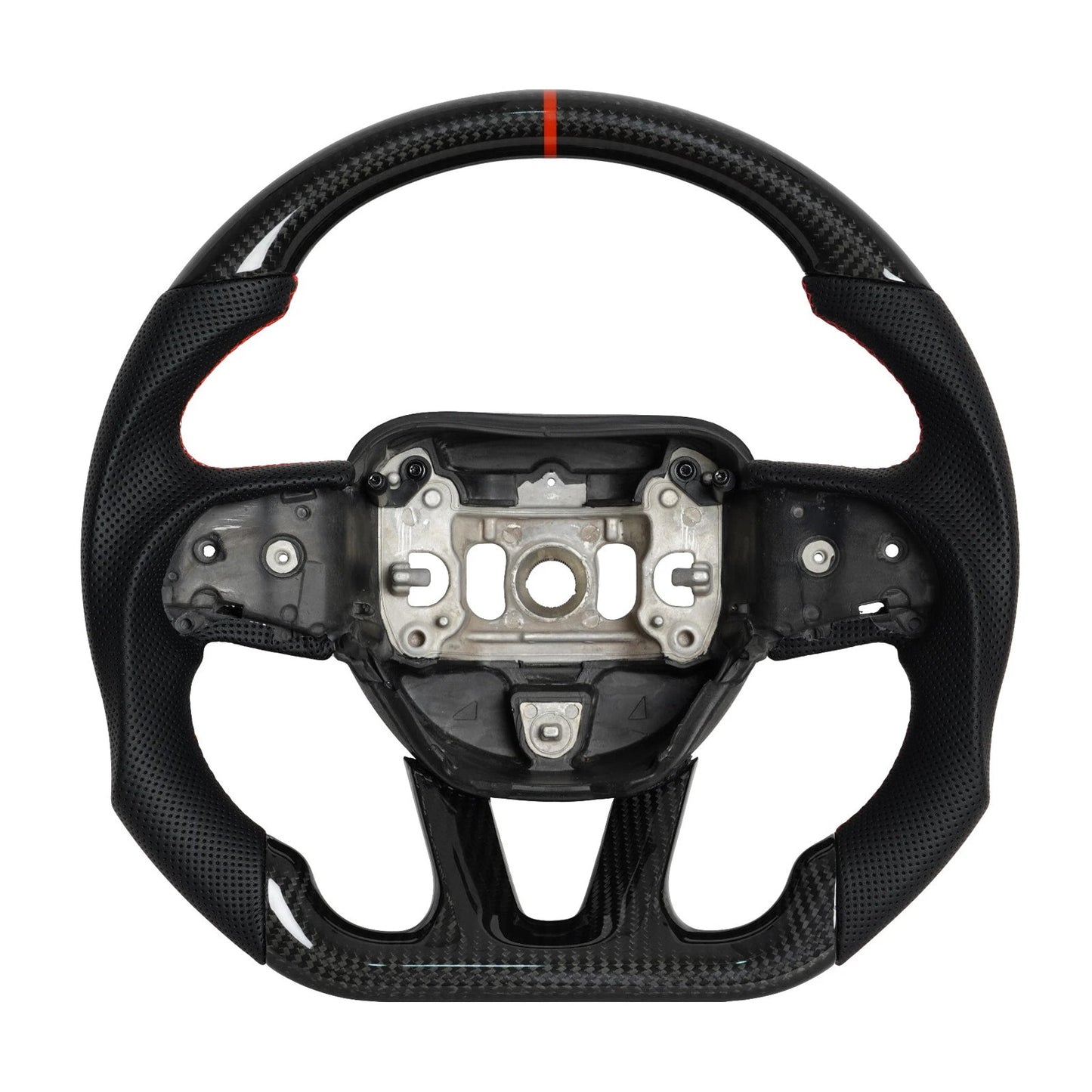 Volante riscaldato in fibra di carbonio per Dodge Charger 2015-2023