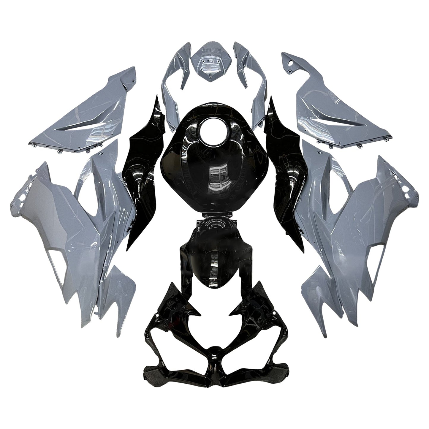 Kit carenatura iniezione in plastica ABS adatto per Kawasaki ZX6R 2019-2023