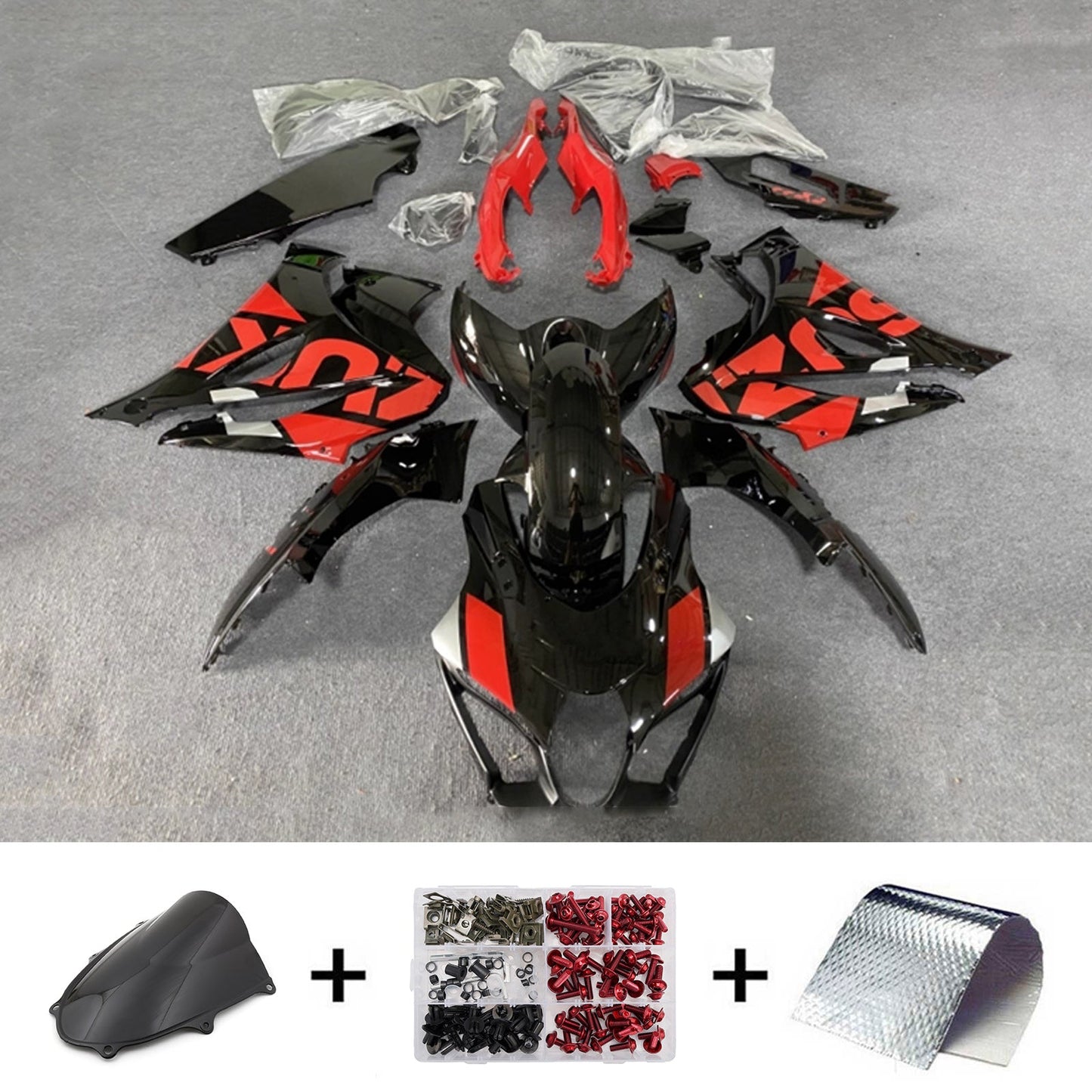 Kit carenatura iniezione plastica ABS per Suzuki GSXR1000 2017-2025 K17