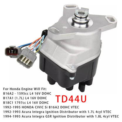 Distributore di accensione Acura Integra TD44U B16A OBD1 B16A2 V-TEC 1992-1993