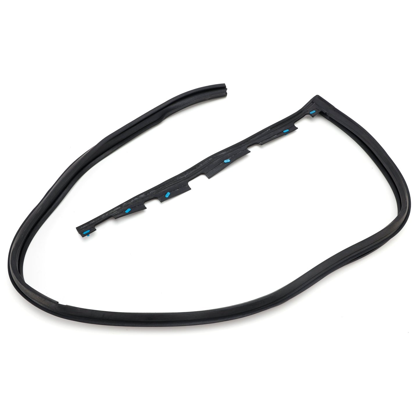 Set di 2 guarnizioni in gomma per portiere anteriori per Honda Civic 2 porte 3 porte 1992-1995 EG6 EG4