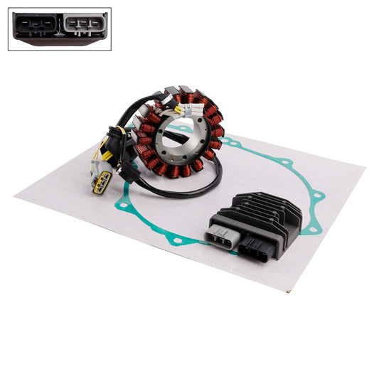 GUARNIZIONE REGOLATORE GENERATORE STATORE RADDRIZZATORE 31120-MKP-D01 per Honda CL500 SCL500 2023-2024