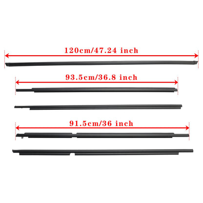 2003-2009 Toyota 4Runner 5 pezzi guarnizioni per modanature per cinture di sicurezza 68161-35060 68163-35030