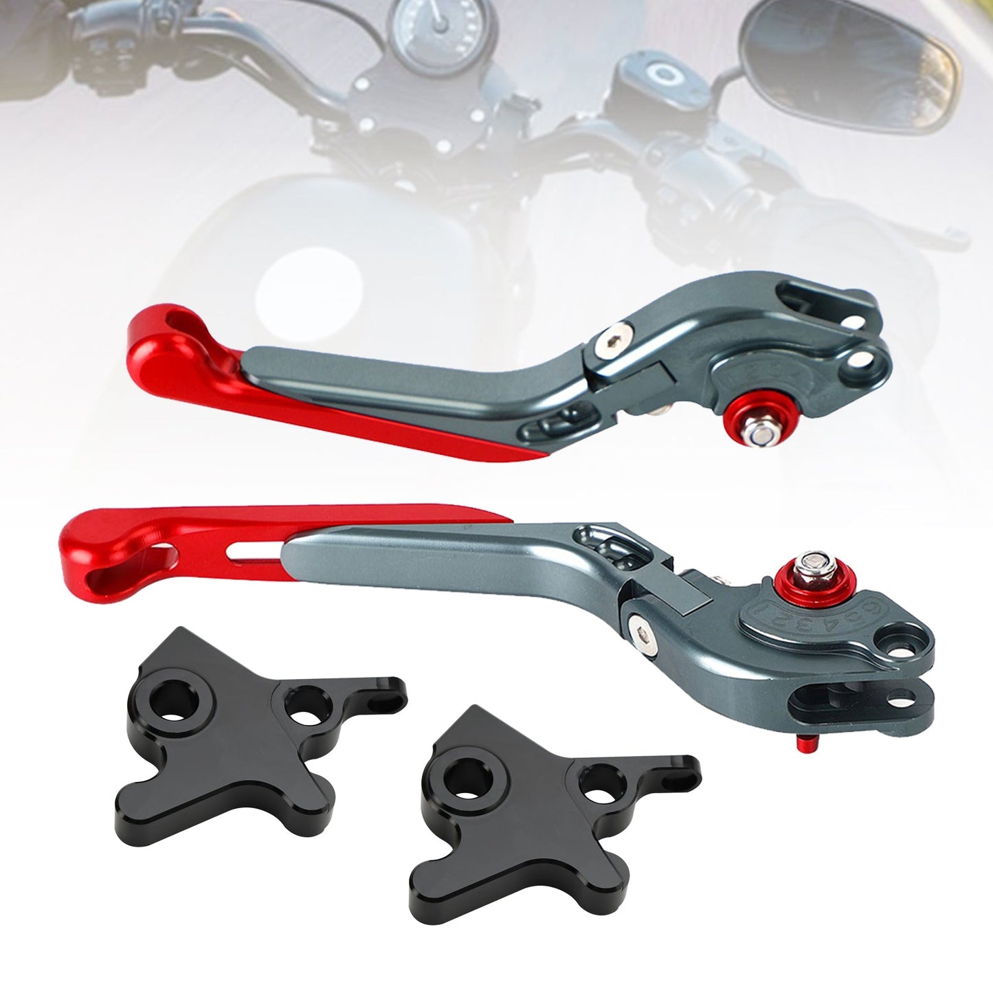 Leva freno frizione regolabile adatta per Piaggio MP3 300 16-18 MP3 350 18-19
