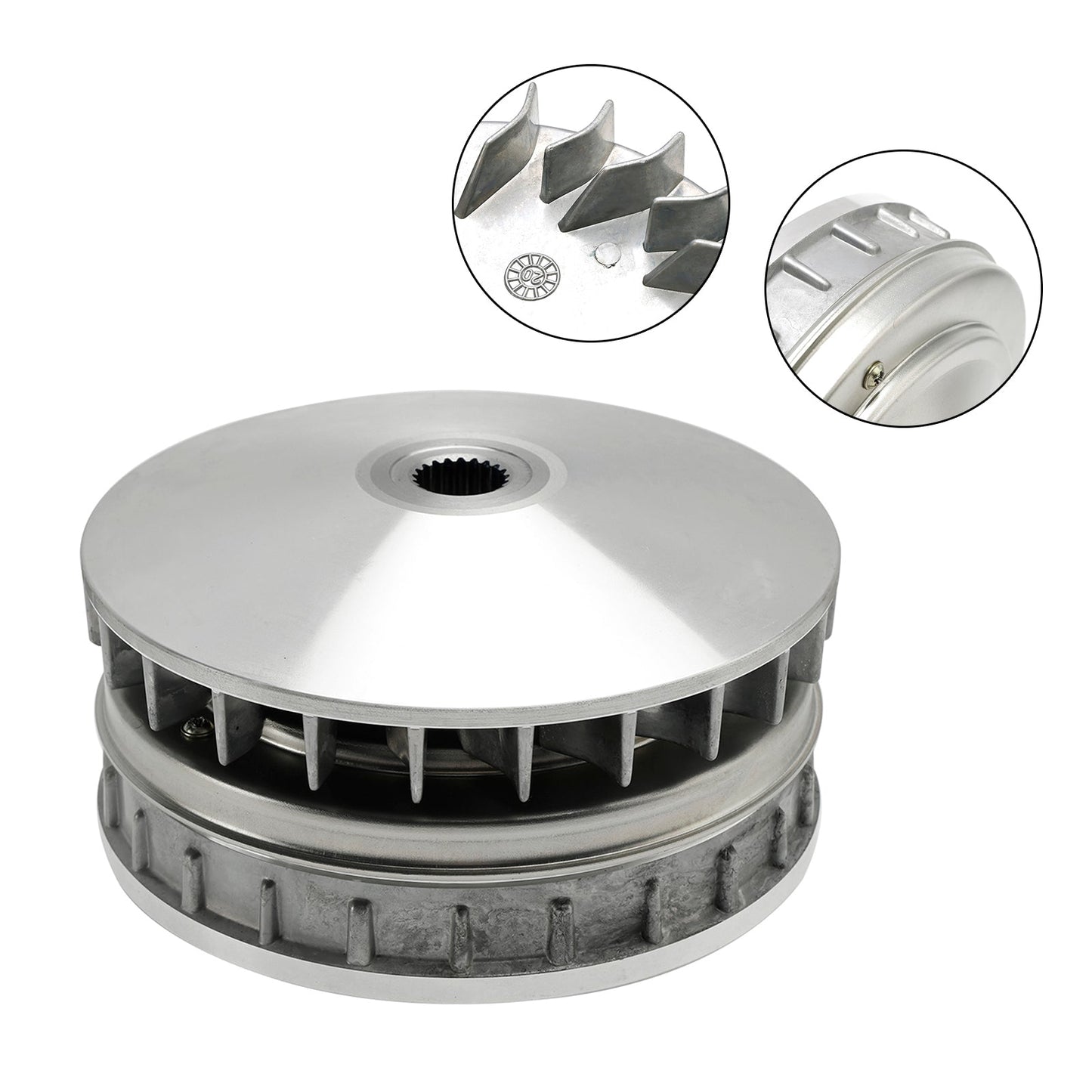 Hisun HS400 ATV-7 Frizione posteriore Variatore secondario Lu020554 Lu020479