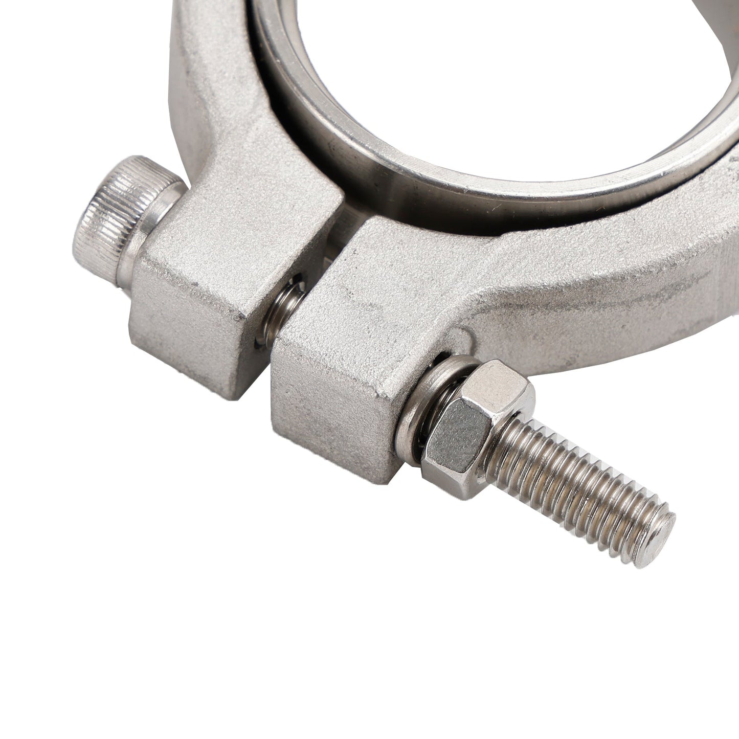 Kit di morsetti a V Wastegate TiAL MV-S da 38 mm, 4 pezzi, con viti, dadi e guarnizioni
