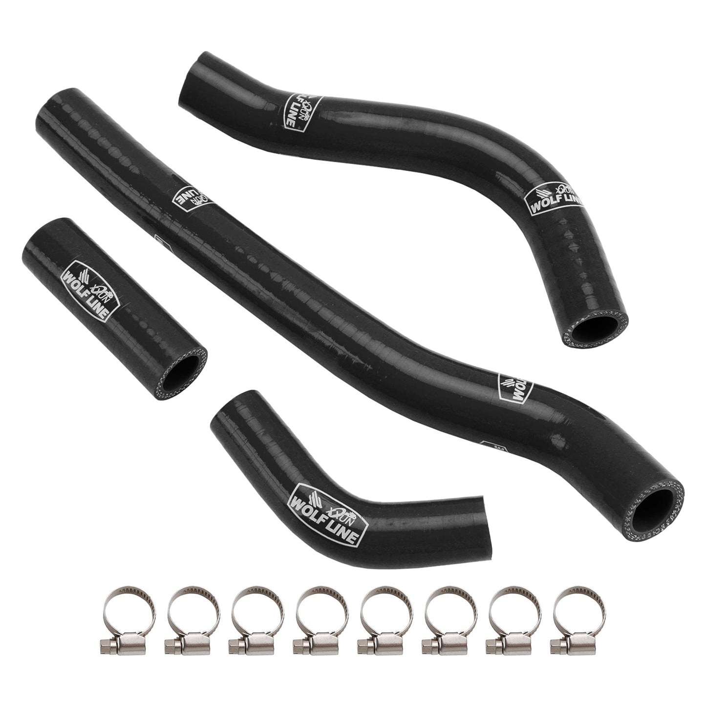 Tubo flessibile del liquido di raffreddamento del radiatore in silicone Honda CRF250R CRF250RX 2022-2025