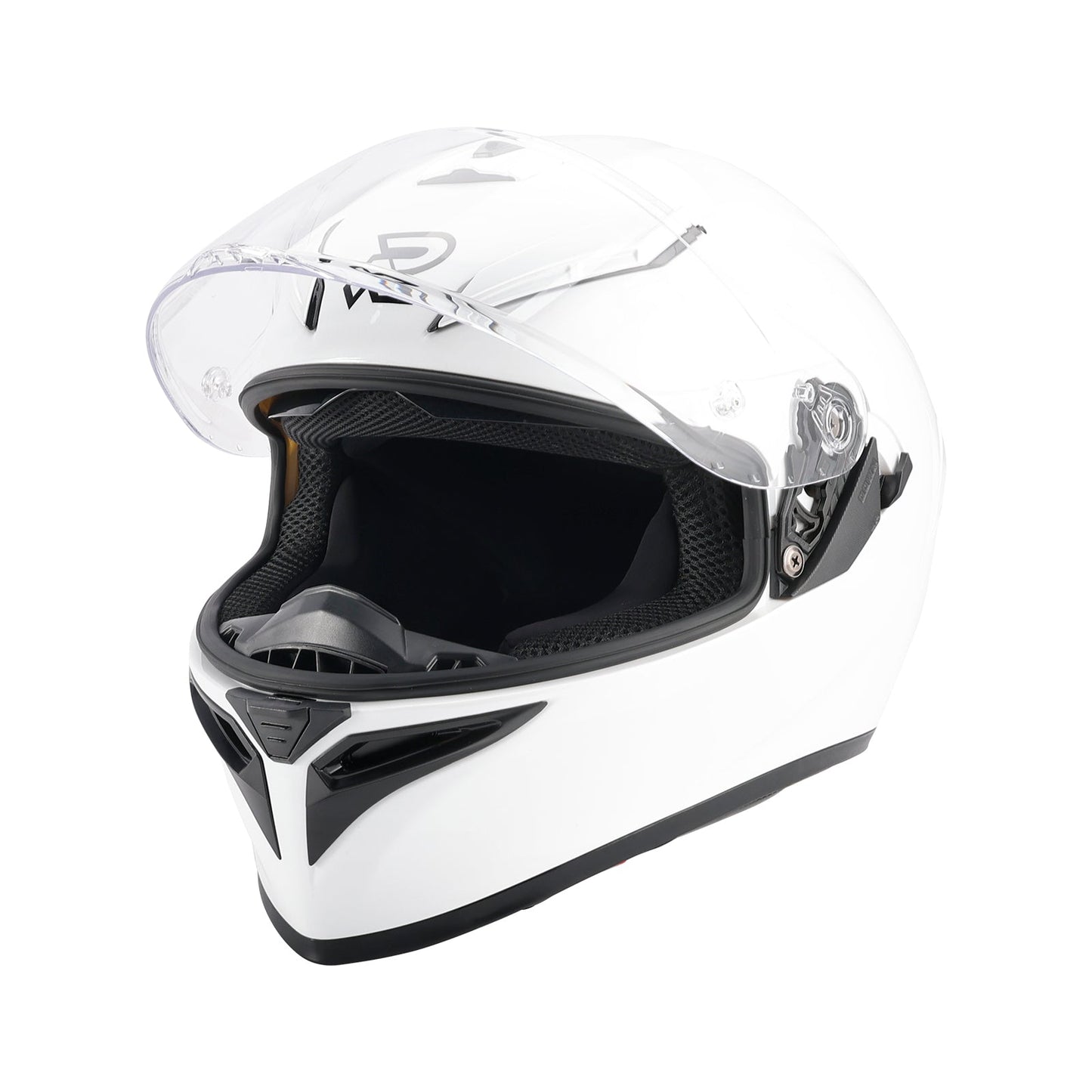 Casco da moto DOT per adulti Street Integrale Bianco