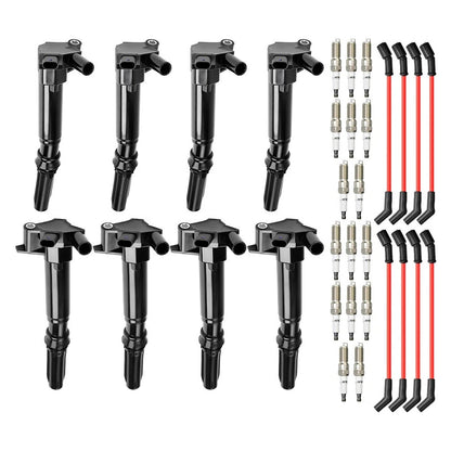 8 Bobine di accensione + 16 Candele + 8 Fili UF834 UF865 Per Ford F-250 F-350 E-450