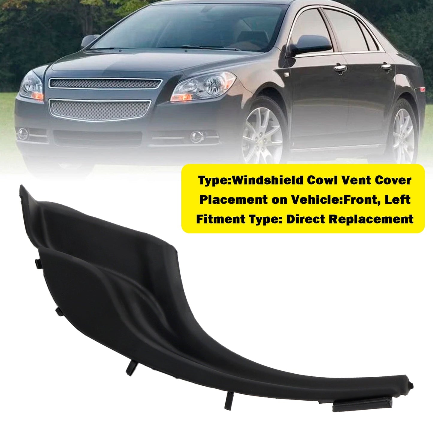 Estensione del pannello della griglia di aspirazione dell'aria lato guida Chevrolet Traverse 2009-2017 22956657