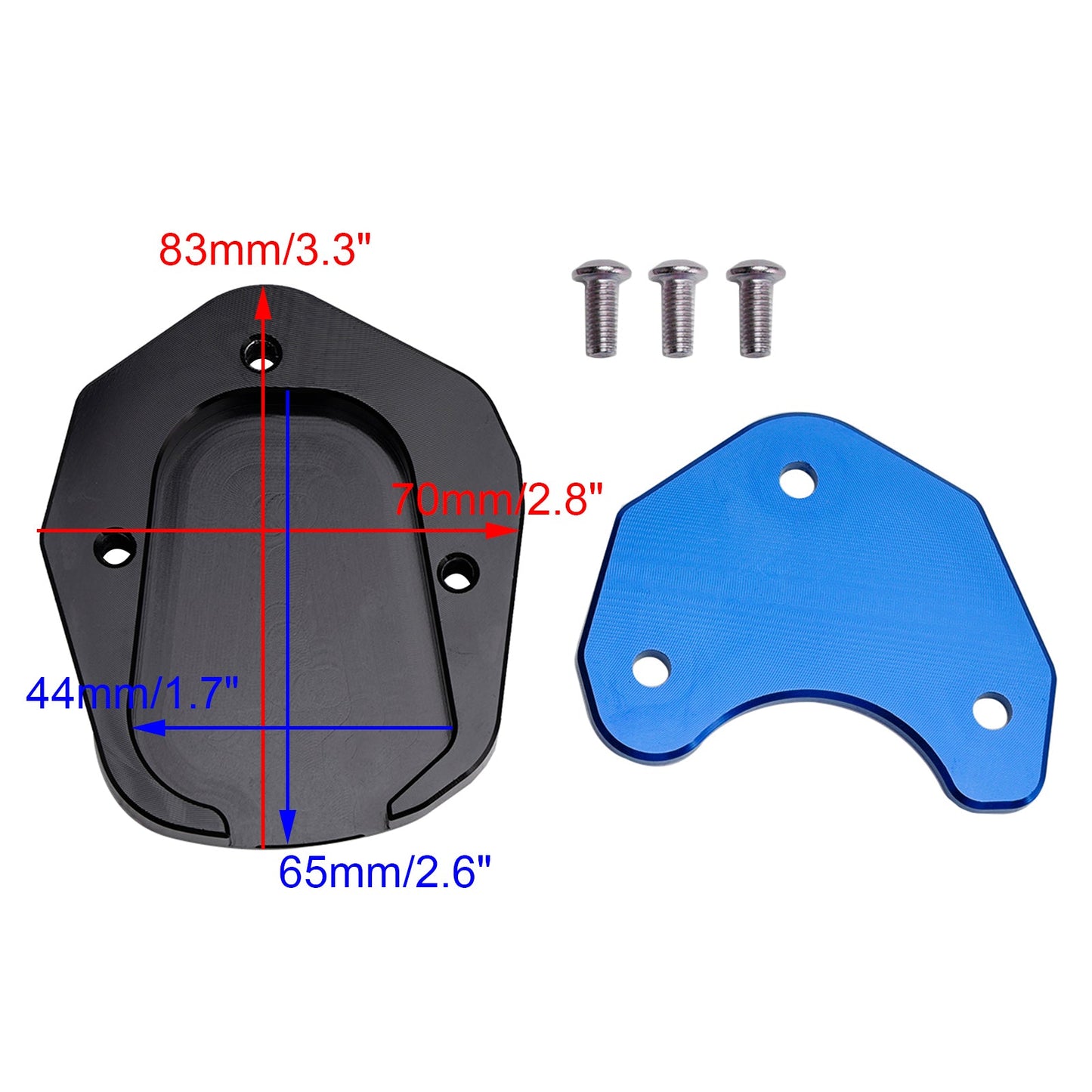 Piastra di estensione del cavalletto Tiger Sport 660 2022-2025 adatta per