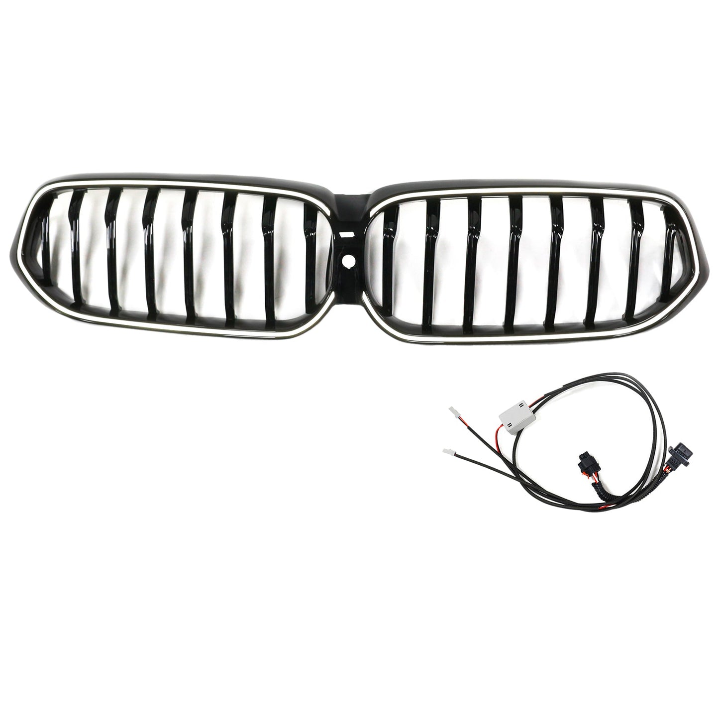 Griglia anteriore a rene nera lucida BMW Serie 6 G32 2020-2025