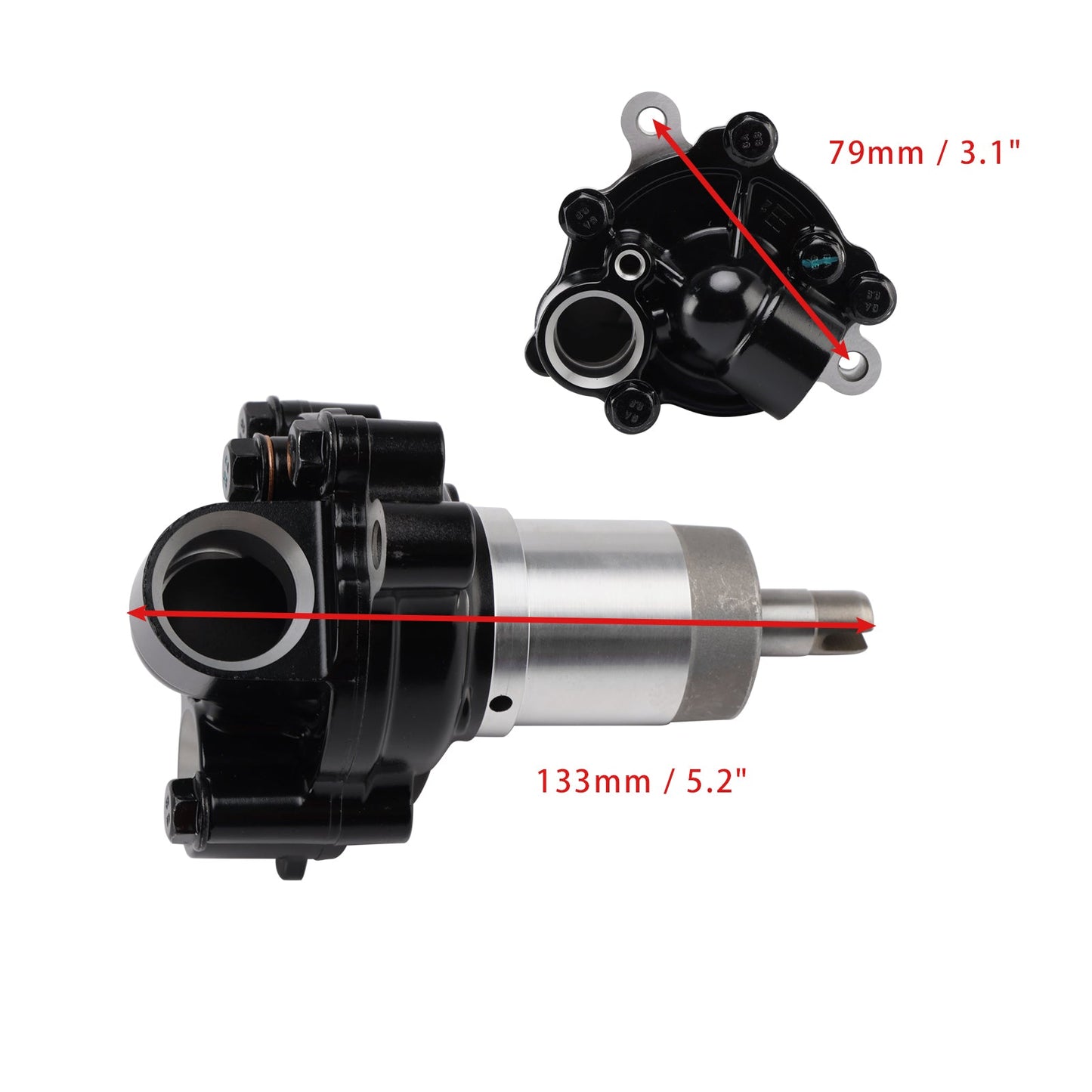 Pompa dell'acqua per Kawasaki EX250 Ninja 250 1986-2012 ZZR250 1990-2007 49044-1086