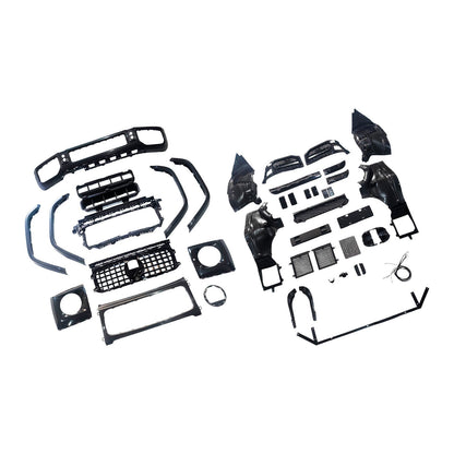 Kit carrozzeria e paraurti in stile G63 AMG per Mercedes Benz W464 (2019-2023)