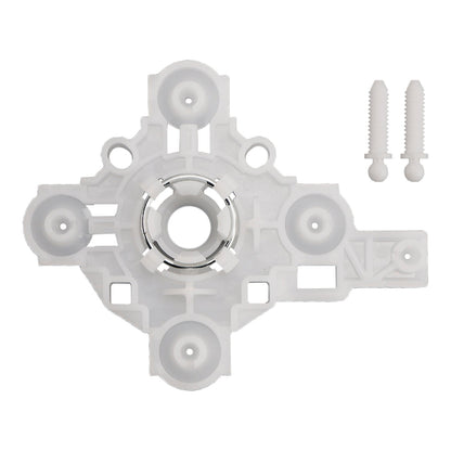 Supporto in plastica bianca con clip per la lente dello specchietto retrovisore laterale sinistro dell'auto Honda