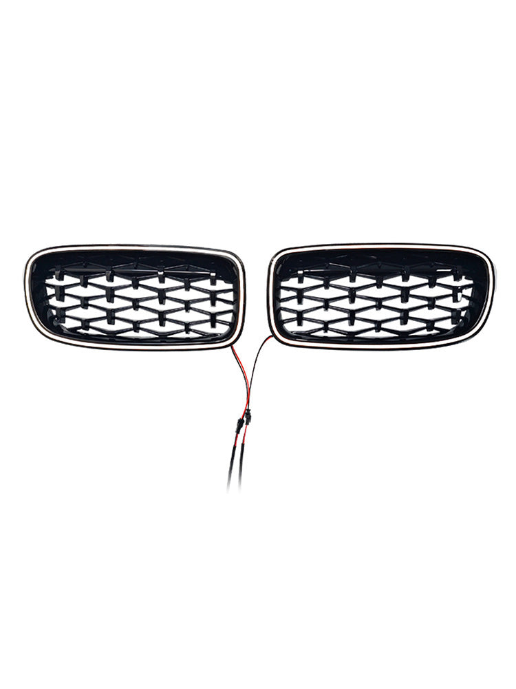 Griglia anteriore a doppio rene diamantata per BMW Serie 3 F30 F31 F35 2012-2019