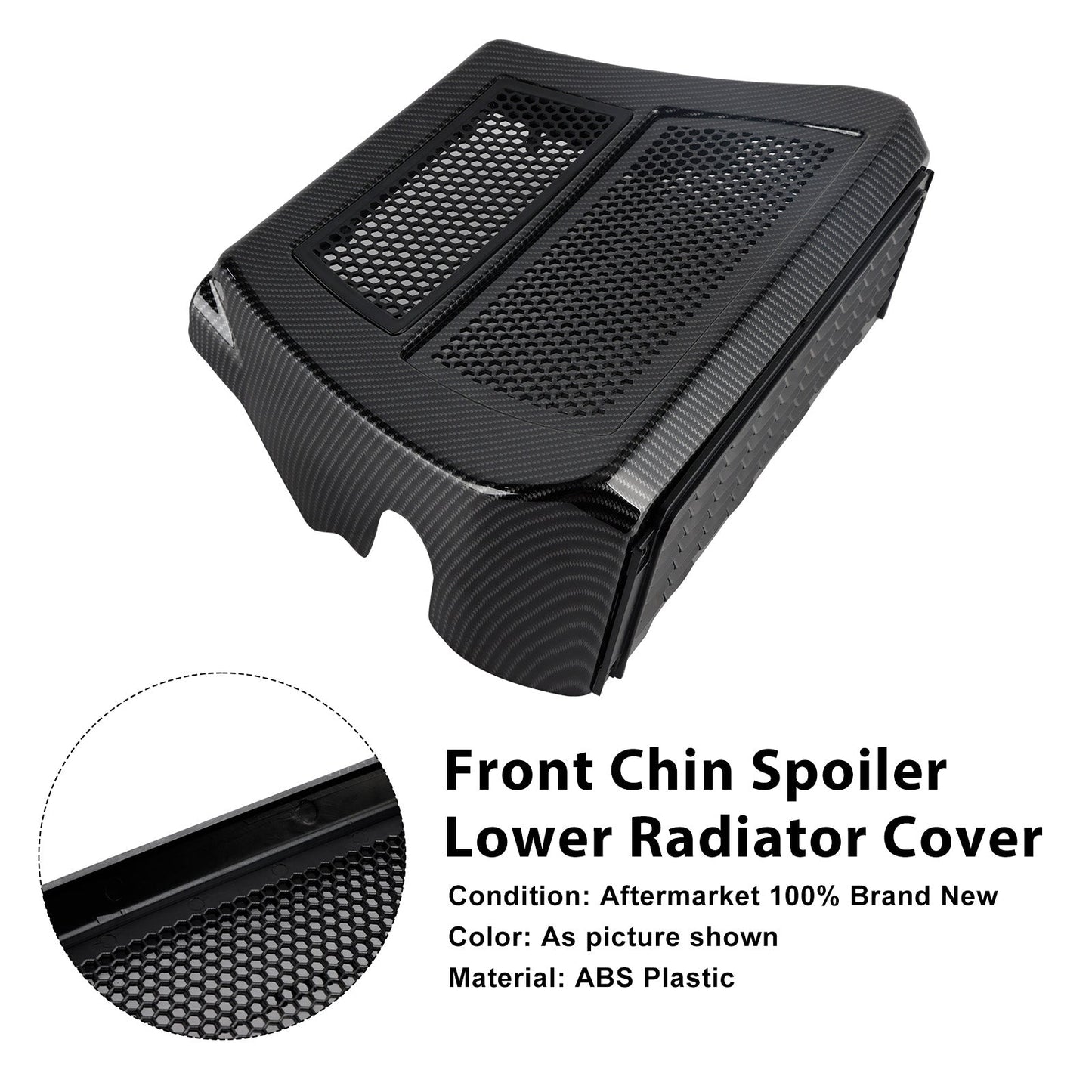Protezione radiatore spoiler inferiore per Harley CVO Street Glide FLHXSE 2023-2025