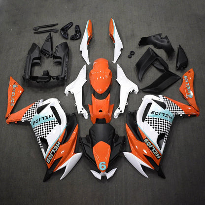 Kit carenatura iniezione ABS adatto per Kawasaki ER-6F Ninja650 2020-2026