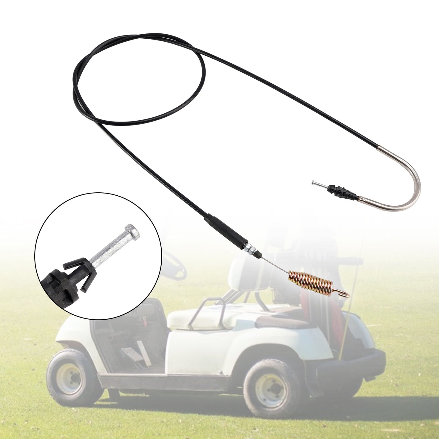 Cavo acceleratore Golf Carts Ezgo 608608 per motore Kawasaki Mpt 800 2009-2012