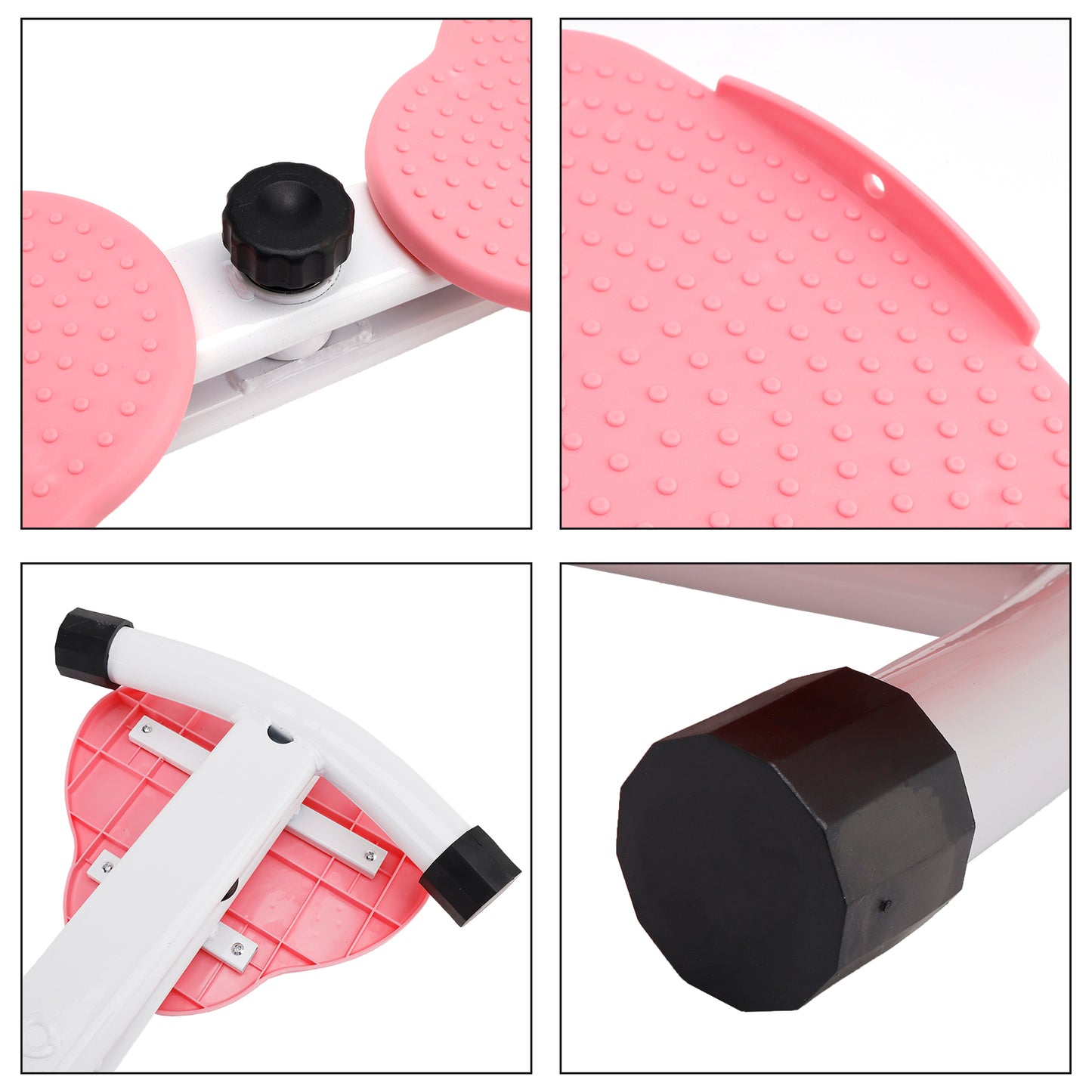AB Twister Board, capacità 150 kg e 20 dB, ultra silenzioso, antiscivolo, per casa, palestra, attrezzatura per allenamento per donne, pancia grassa, rosa, macchina per torcere la vita, strumento fitness