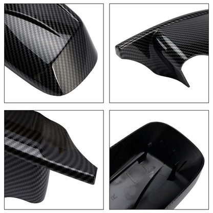 2 pezzi Copri specchietti laterali per auto stile M per BMW E46 Berlina E39 4DR 1998-2005