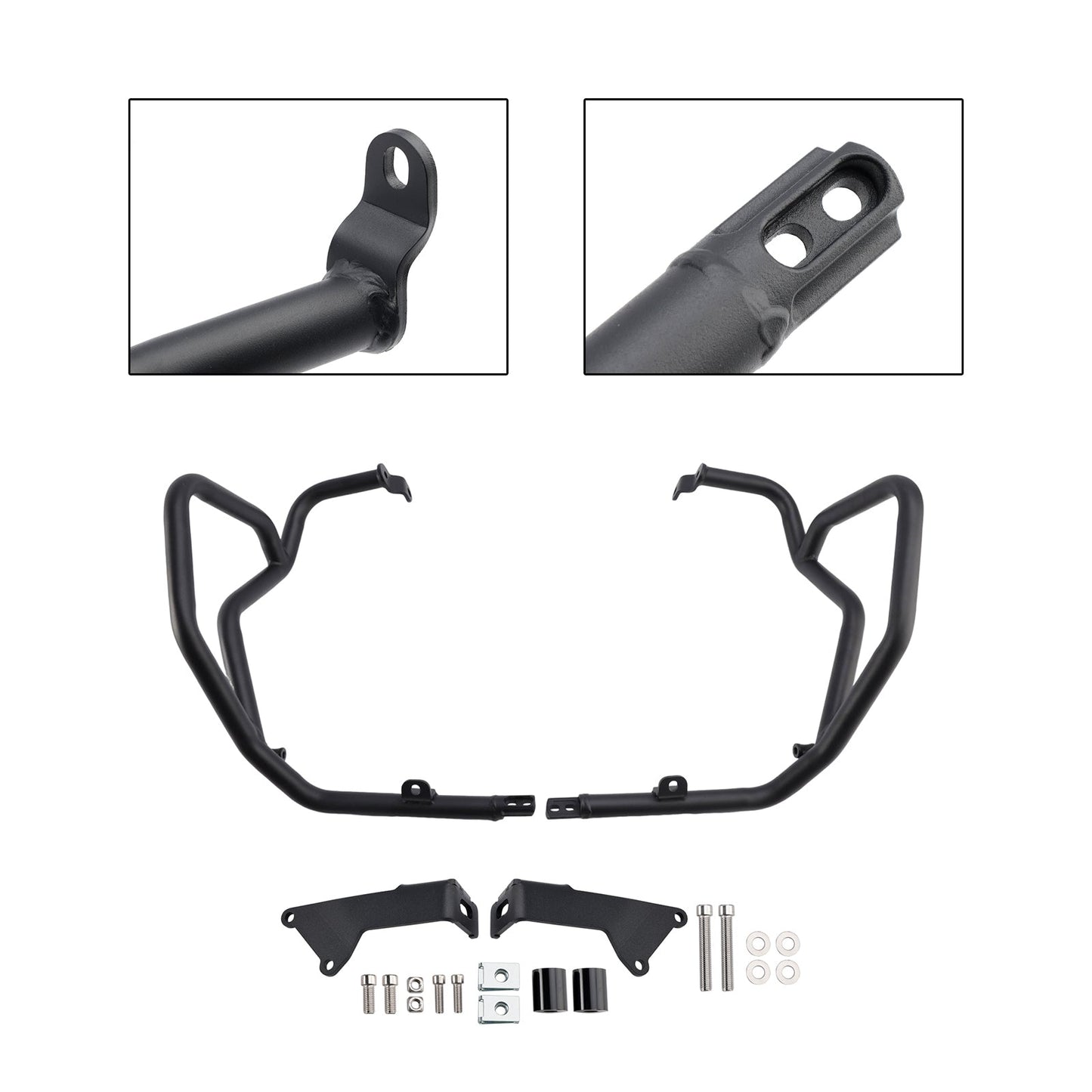 Barra di protezione motore superiore per BMW R1300GS 2024-2025, telaio in acciaio cromato