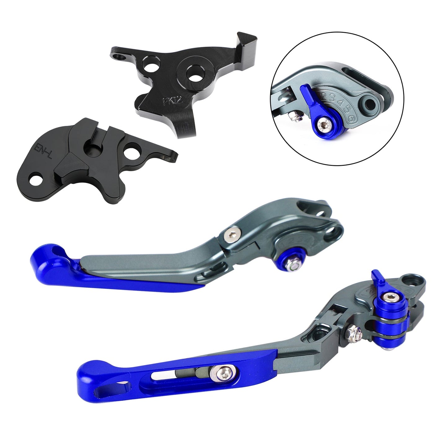 Leva freno frizione regolabile adatta per CFMOTO 250NK ABS 150NK 2019-2021