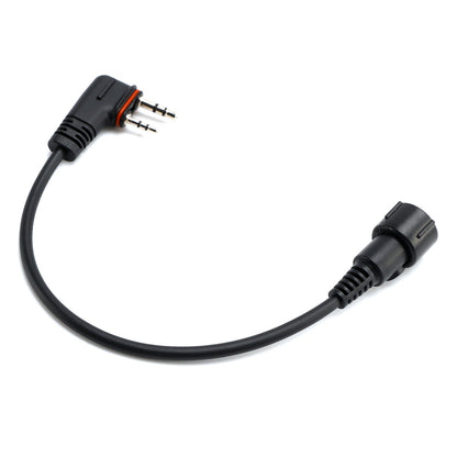 Cavo convertitore da spina sostituibile H42 a A24 per cuffie ICOM A25CE A25N A24