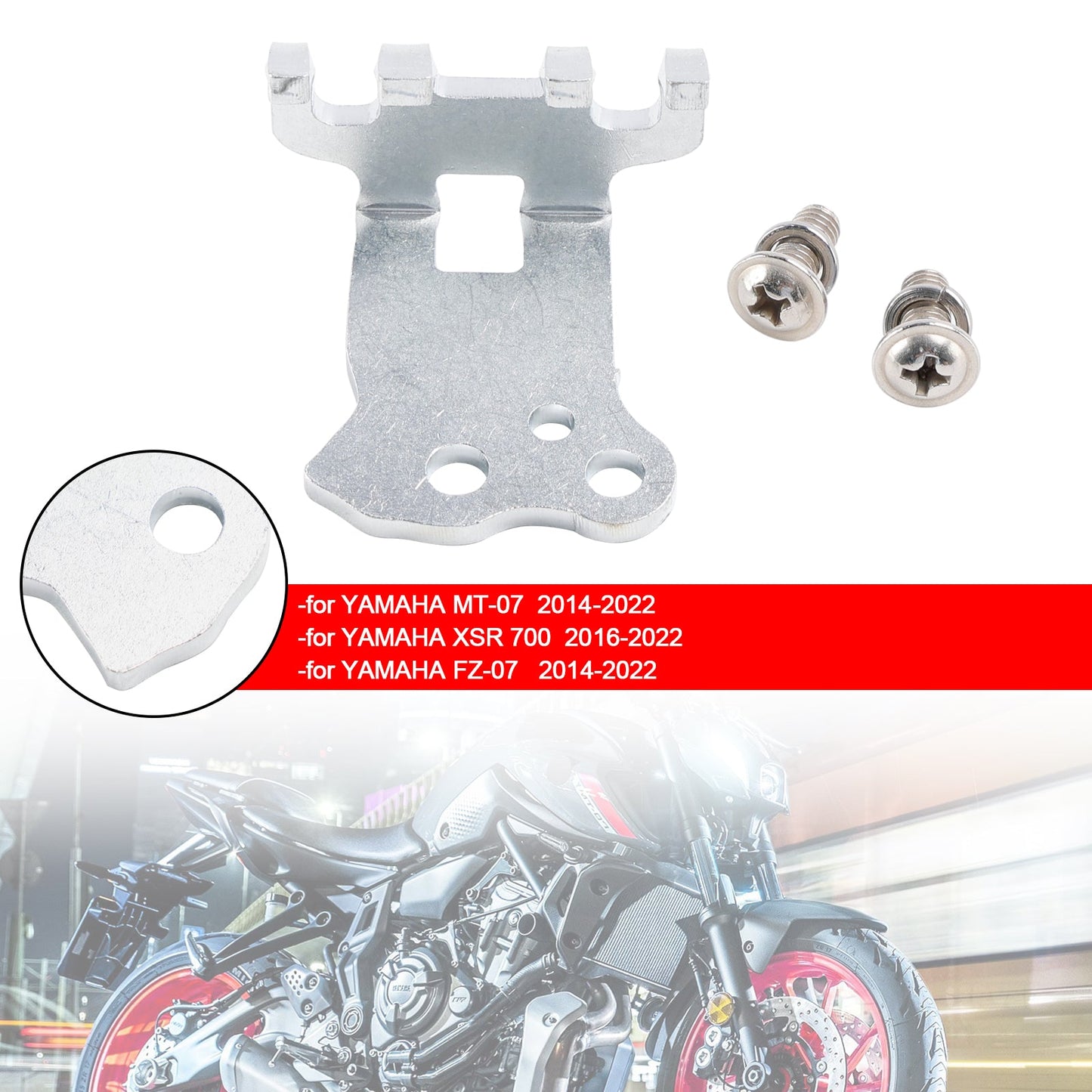 Parti del corpo farfallato con piastra delimitatore adatte per YAMAHA MT-07 FZ-07 XSR700 2014-2022