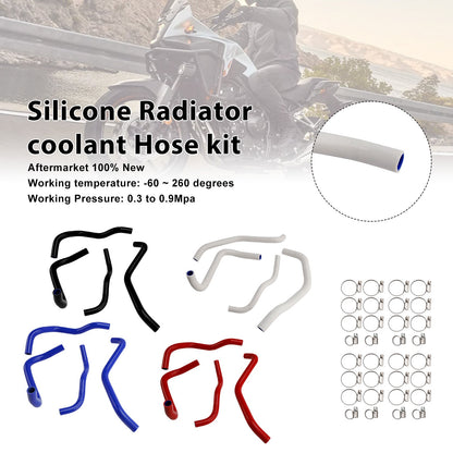 Tubo flessibile in silicone per liquido di raffreddamento del radiatore per Honda NX400 NX500 CB500 CB500F/X/R