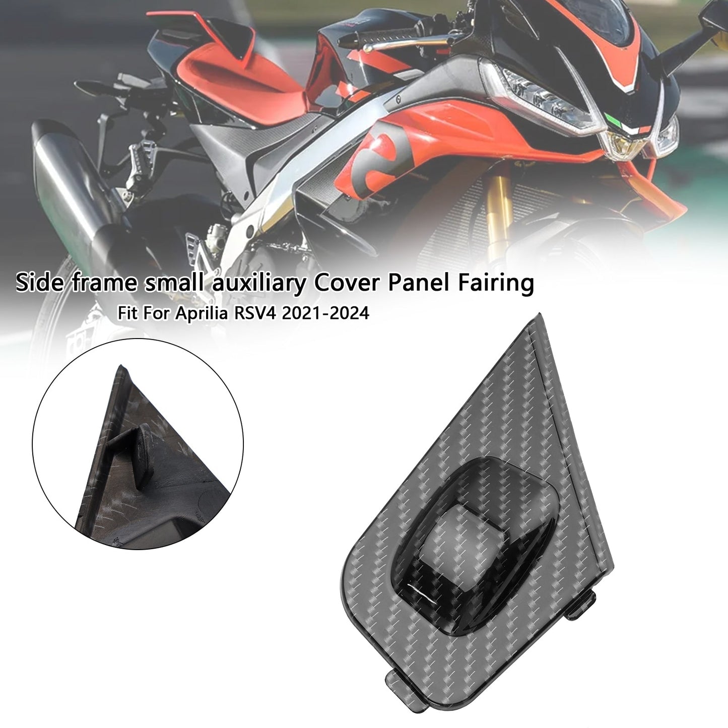 Carenatura laterale piccola per telaio ausiliario Aprilia RSV4 2021-2024