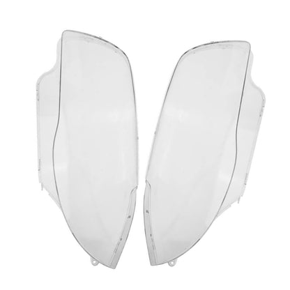 Copertura trasparente in vetro per faro anteriore BMW Serie 1 E81 E82 E87 E88 2 pezzi 2003-2011 63126924486,