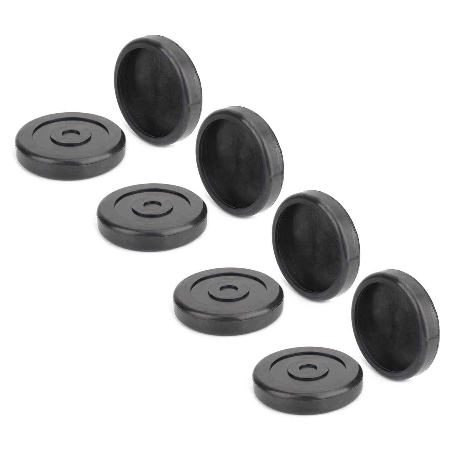 Set di 8 cuscinetti rotondi in gomma per bracci di sollevamento per auto BendPak Dannmar Lifts 5715017