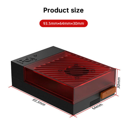 Raspberry Pi 5 POLY5+ Case Argon POLY 5+ Box compatibile con ventola di raffreddamento PWM ABS