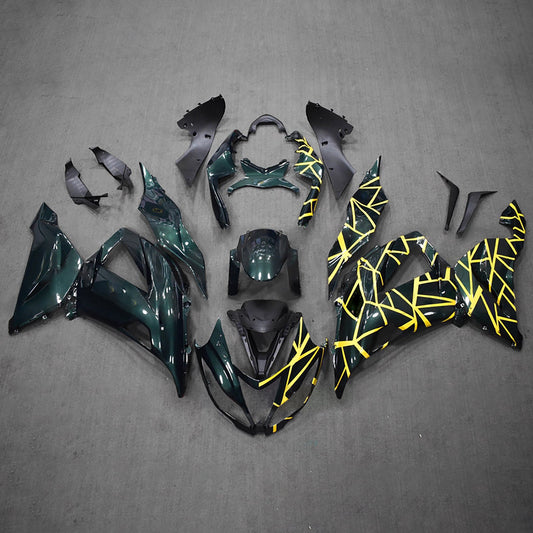 Kit carenatura iniezione in plastica ABS adatto per Kawasaki ZX6R 636 2013-2018